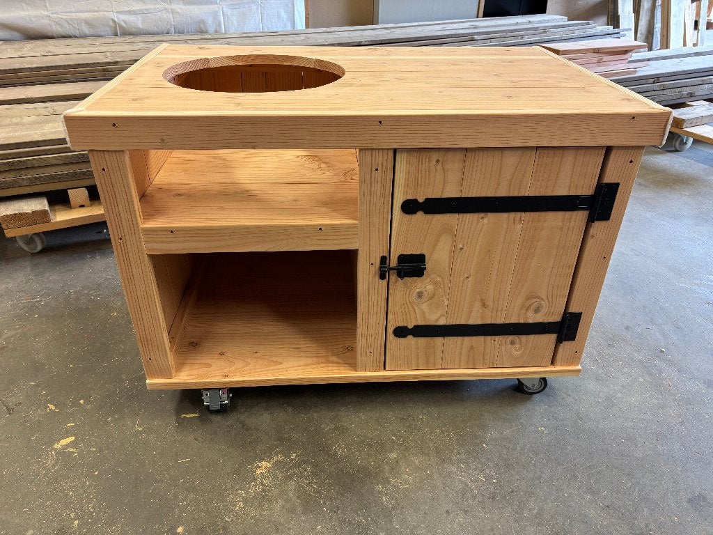 Uniek BBQ meubel van douglashout of steigerhout maatwerk, Tuin en Terras, Ophalen, Nieuw