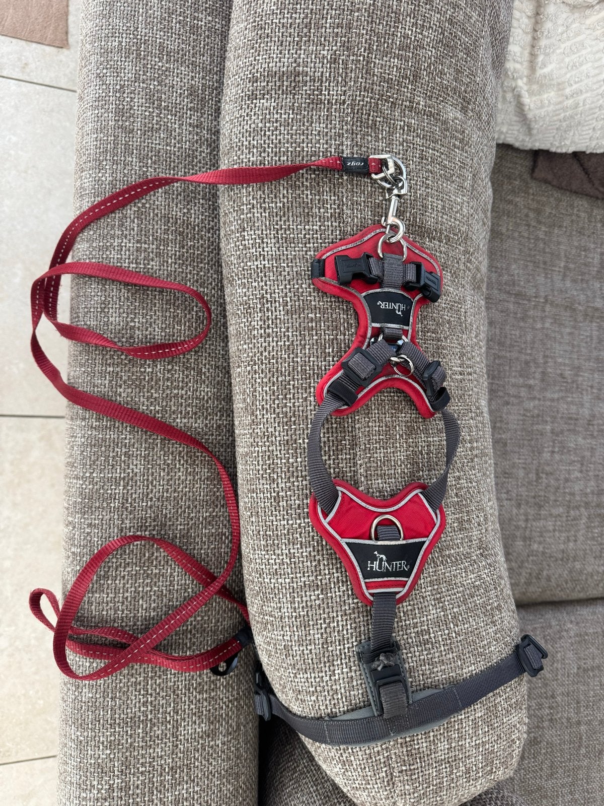 Te koop Hunter tuigje met riem xs, Ophalen of Verzenden, Gebruikt