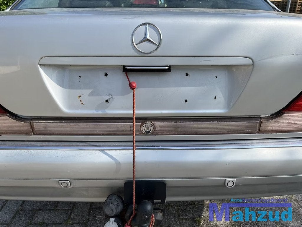MERCEDES S KLASSE W140 Zilver reflector achter midden 1991-1, Auto-onderdelen, Verlichting, Gebruikt, Mercedes-Benz AG, Mercedes-Benz