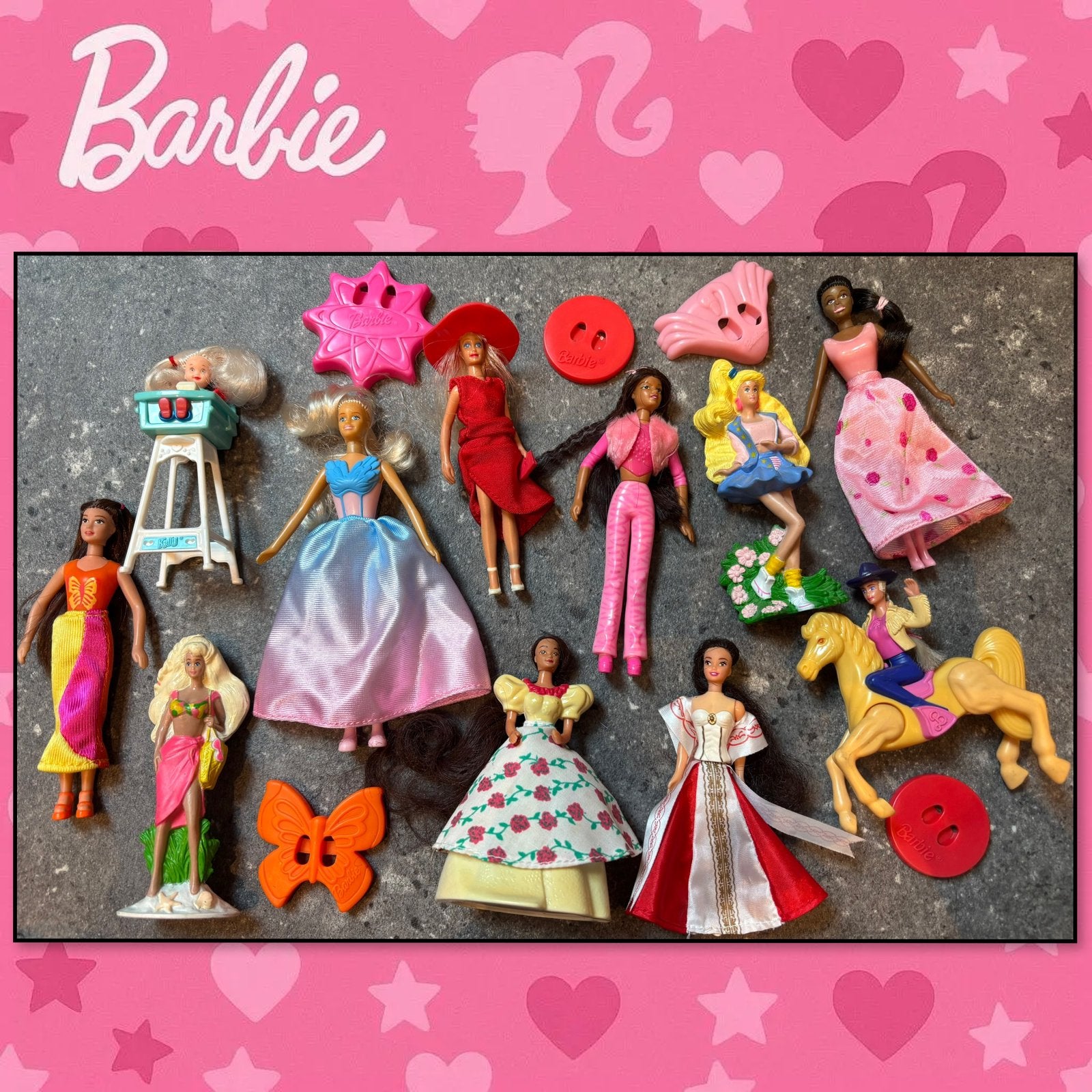 Barbie Mc Donald’s Happy Meal set (Mattel), Verzenden, Gebruikt, Barbie