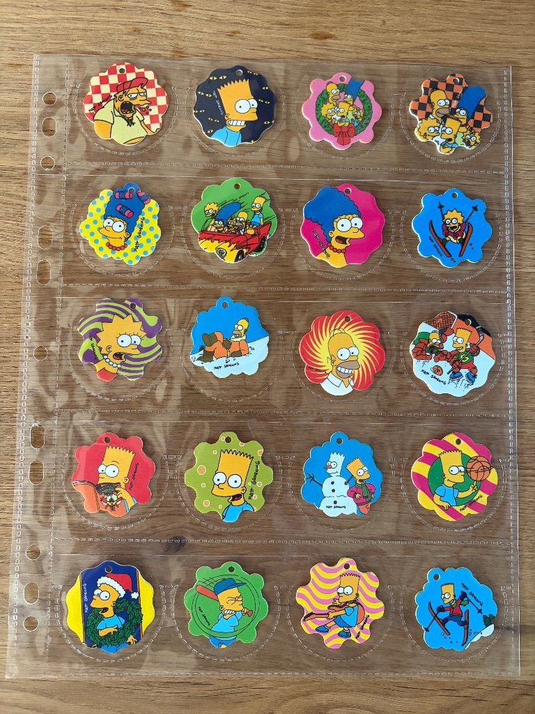 Croky - The Simpsons - 50-75 (1996) 25 flippo's, Ophalen of Verzenden, Verzameling