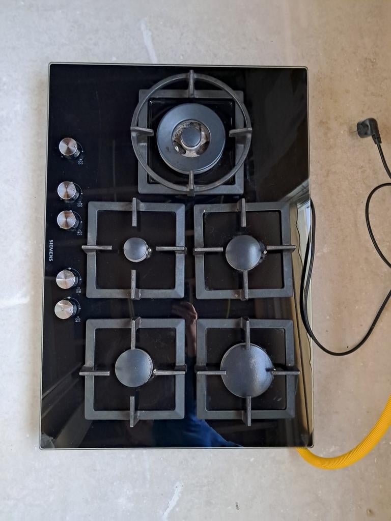 Siemens EP816SC21N gaskookplaat, Ophalen, Zo goed als nieuw, Inbouw, Gas