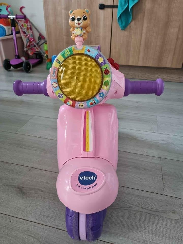 Vtech Loopscooter, Ophalen, Zo goed als nieuw, 6 maanden tot 2 jaar