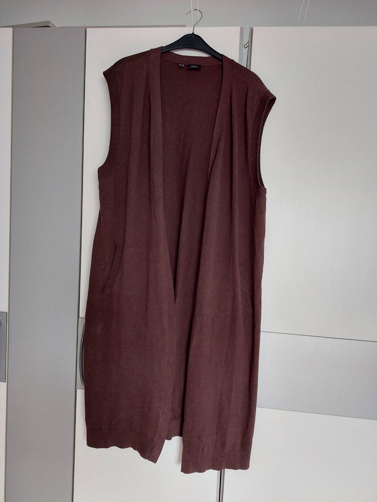 Bonprix Collectie Mouwloos Vest Bruin Maat 48/50 (XL), Kleding | Dames, Grote Maten, Bonprix Collectie, Ophalen of Verzenden, Gedragen