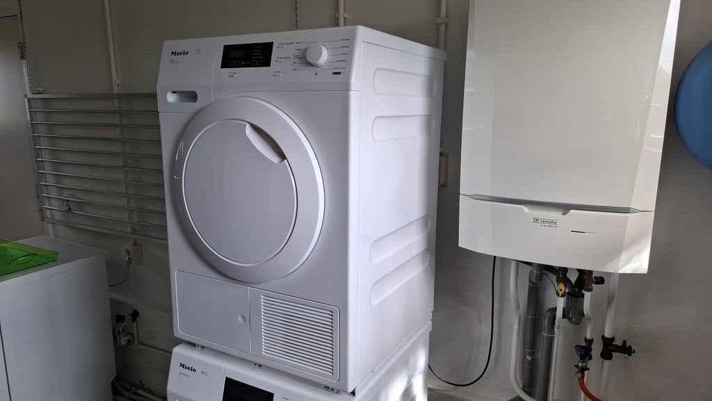 Miele Warmtepompwasdroger TKB150 WP Eco, Ophalen, 6 tot 8 kg, Overige typen, Zo goed als nieuw