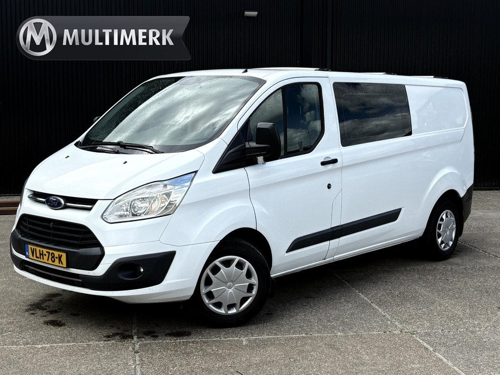 Ford Transit Custom 340 2.0 TDCI L2H1 Ambiente DC | DAKDRAGE, Auto's, Voorwielaandrijving, Euro 6, 4 cilinders, Start-stop-systeem