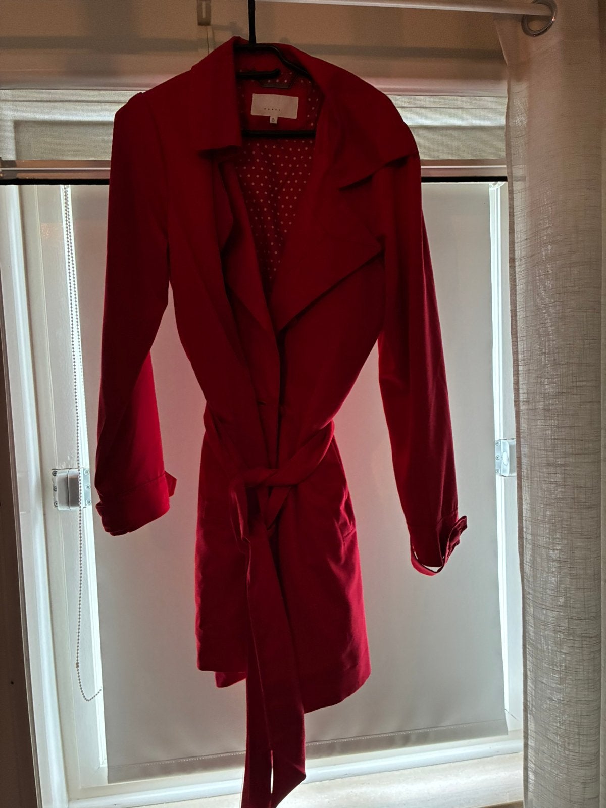 Trenchcoat zomerjas, Kleding | Dames, Ophalen of Verzenden, Zo goed als nieuw, Beige