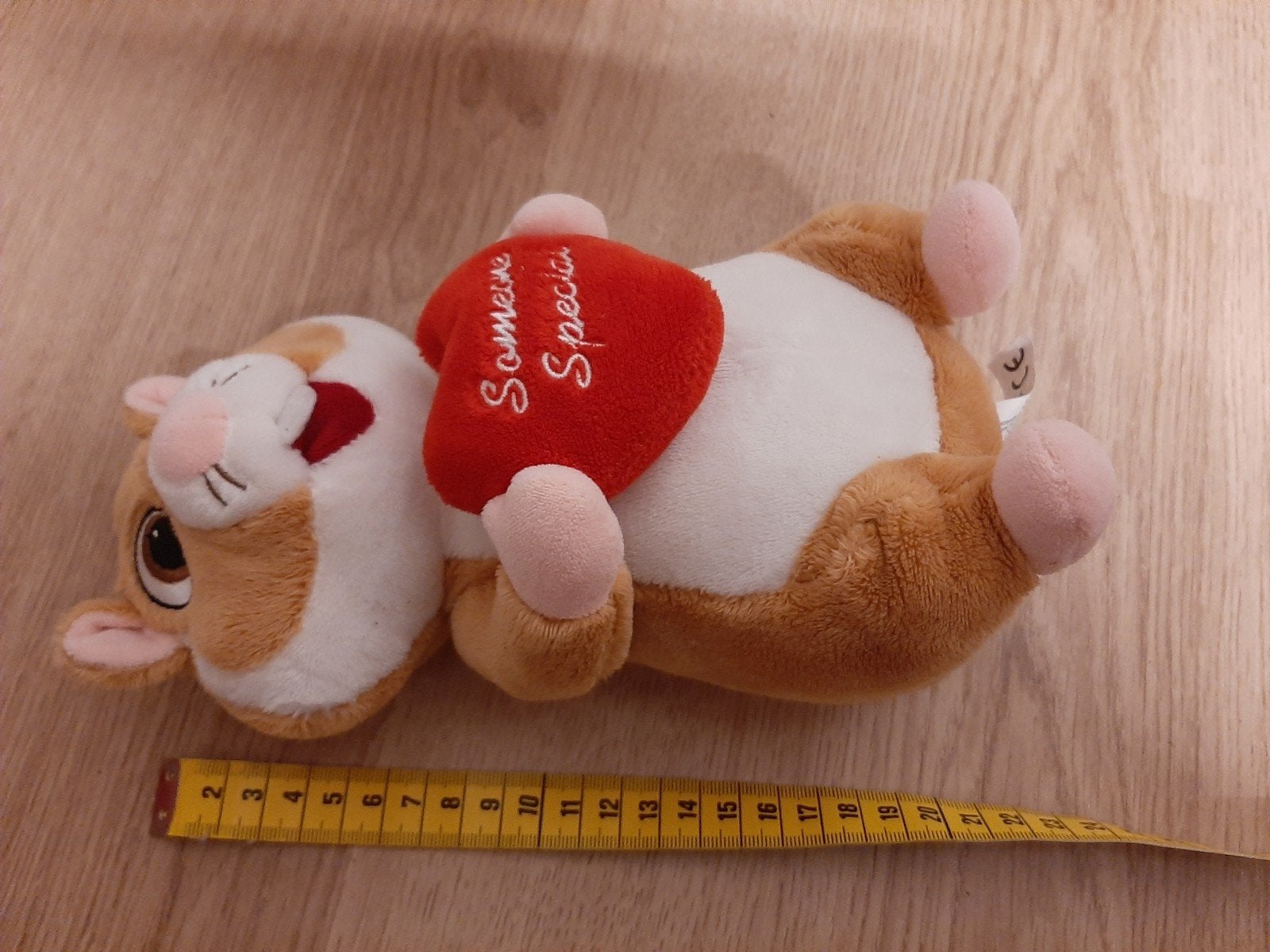 AH hamster knuffel valentijn met hart someone special, Ophalen of Verzenden, Overige typen