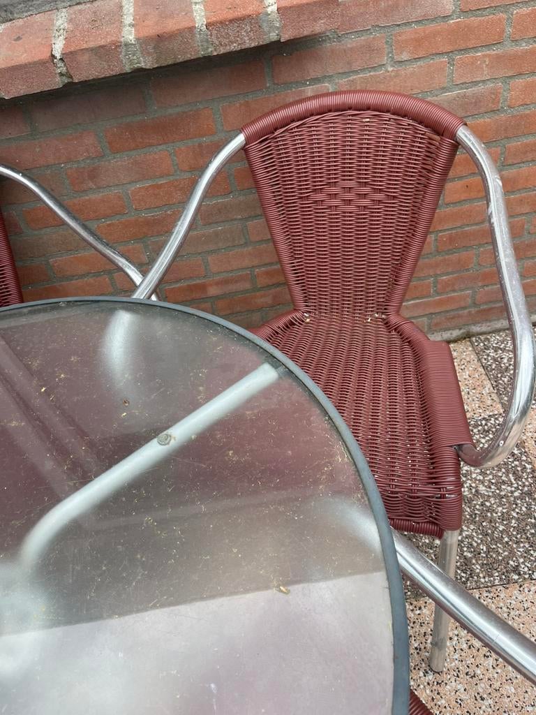 Tuinstolen, Tuin en Terras, Ophalen, Zo goed als nieuw, Aluminium