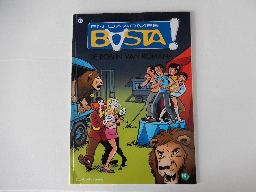 En daarmee basta! Nr 11 de robijn van Romana Swerts & Vanas, Eén stripboek, Ophalen of Verzenden, Zo goed als nieuw, Swerts & Vanas & Tom Bouden