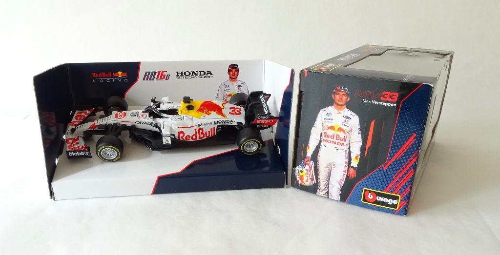 Max Verstappen #33 RB16B Red Bull Racing 1/43, Ophalen of Verzenden, Nieuw, Auto, Overige merken