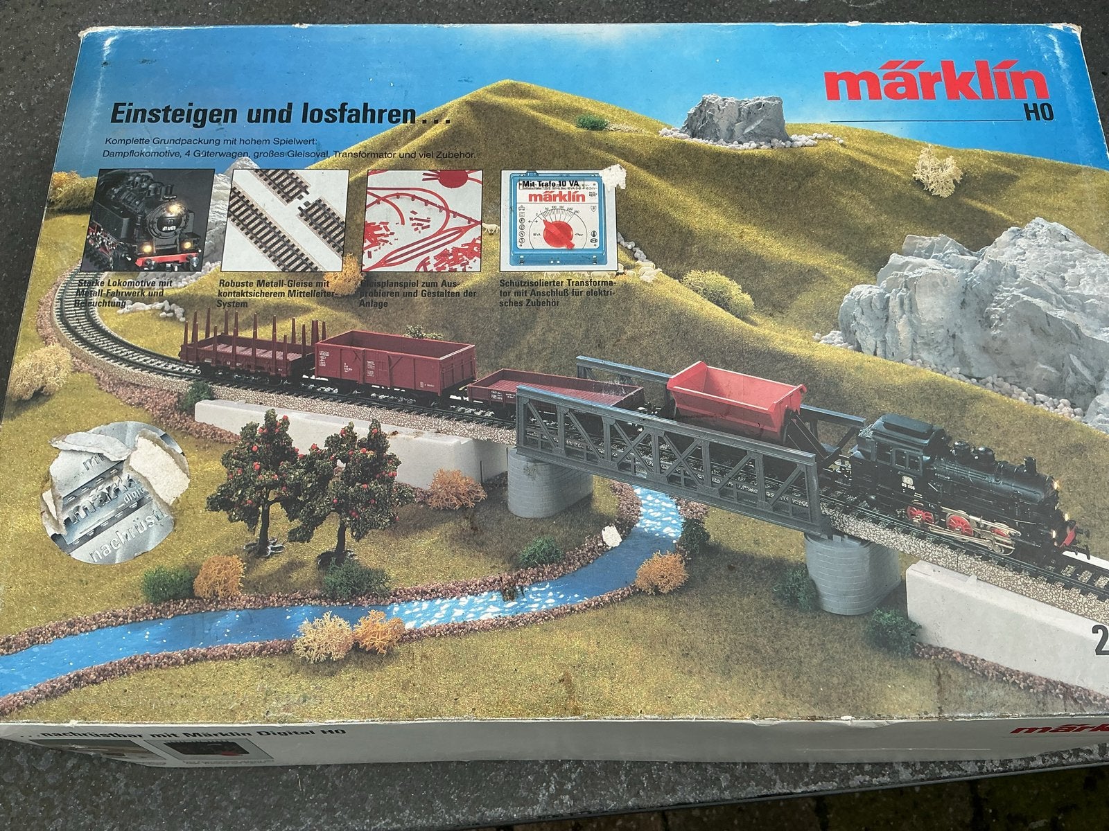 Märklin HO Treinset 2905 - Analoog Wisselstroom, Hobby en Vrije tijd, Modeltreinen | H0, Ophalen, Wisselstroom, Analoog, Märklin