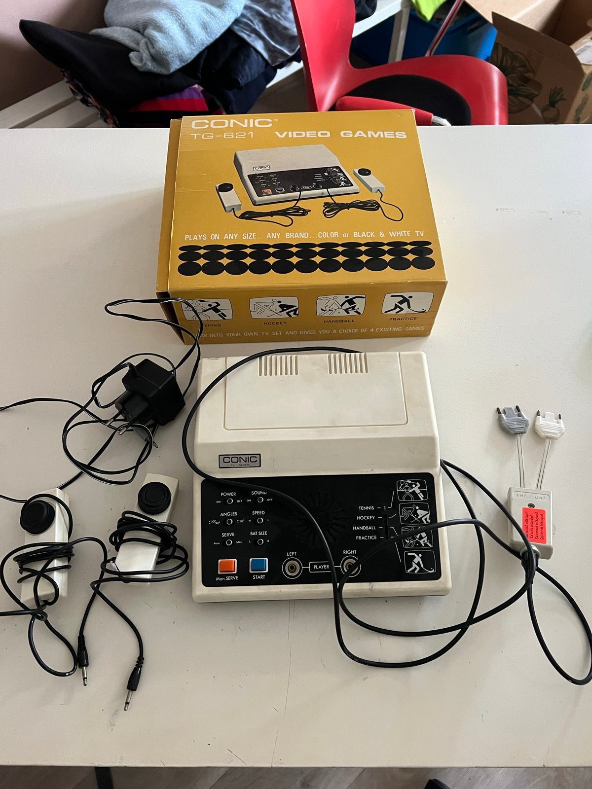 Conic TG-621 Video Games Console - Vintage Gaming, Ophalen of Verzenden, Overige merken, Gebruikt