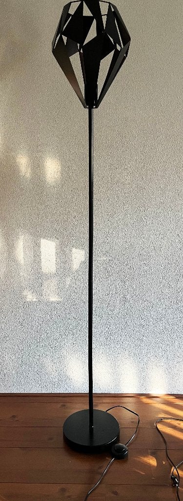 lamp, Huis en Inrichting, Lampen | Vloerlampen, Ophalen, Gebruikt, Metaal, 150 tot 200 cm