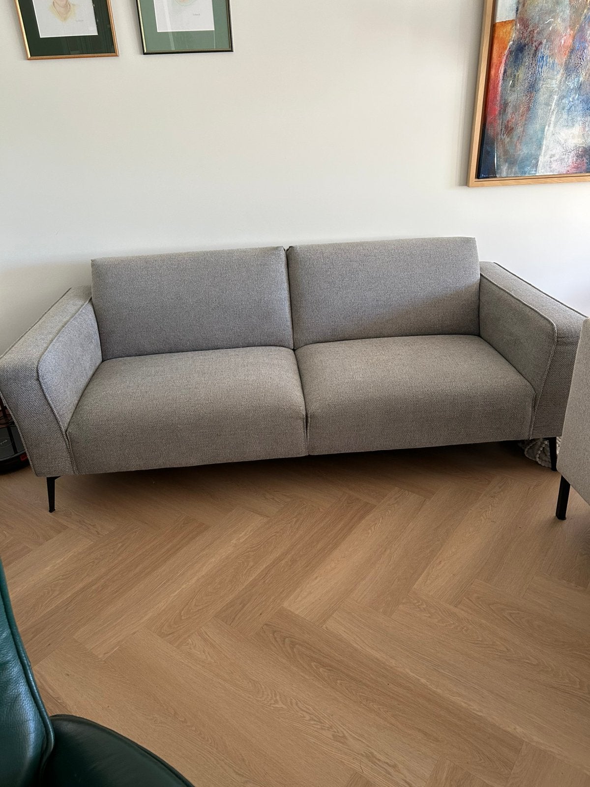 Mooie ruime 2 persoons bank, Ophalen, Zo goed als nieuw, 75 tot 100 cm