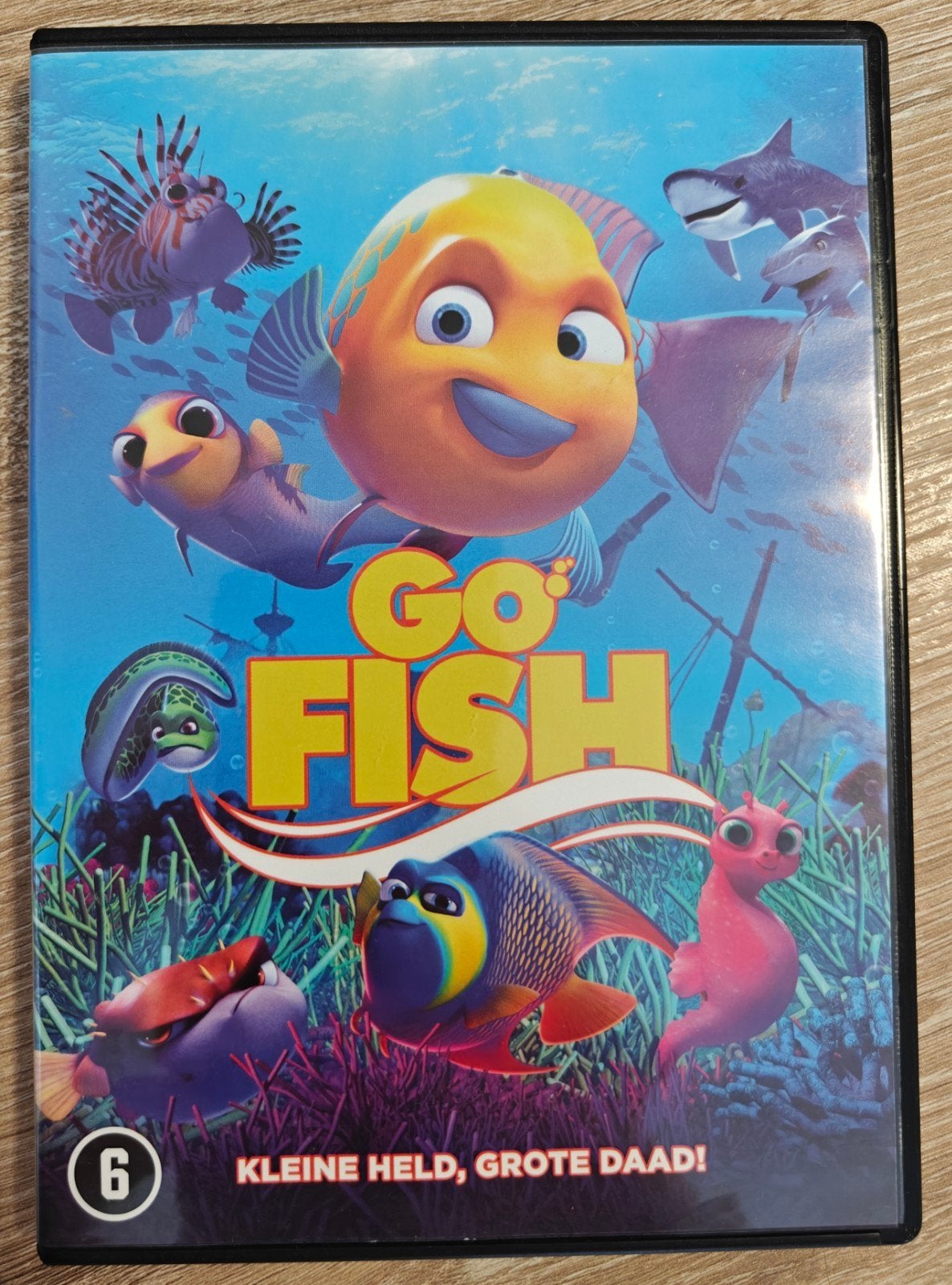 DVD - Go Fish, Avontuur, Ophalen of Verzenden, Zo goed als nieuw, Vanaf 6 jaar