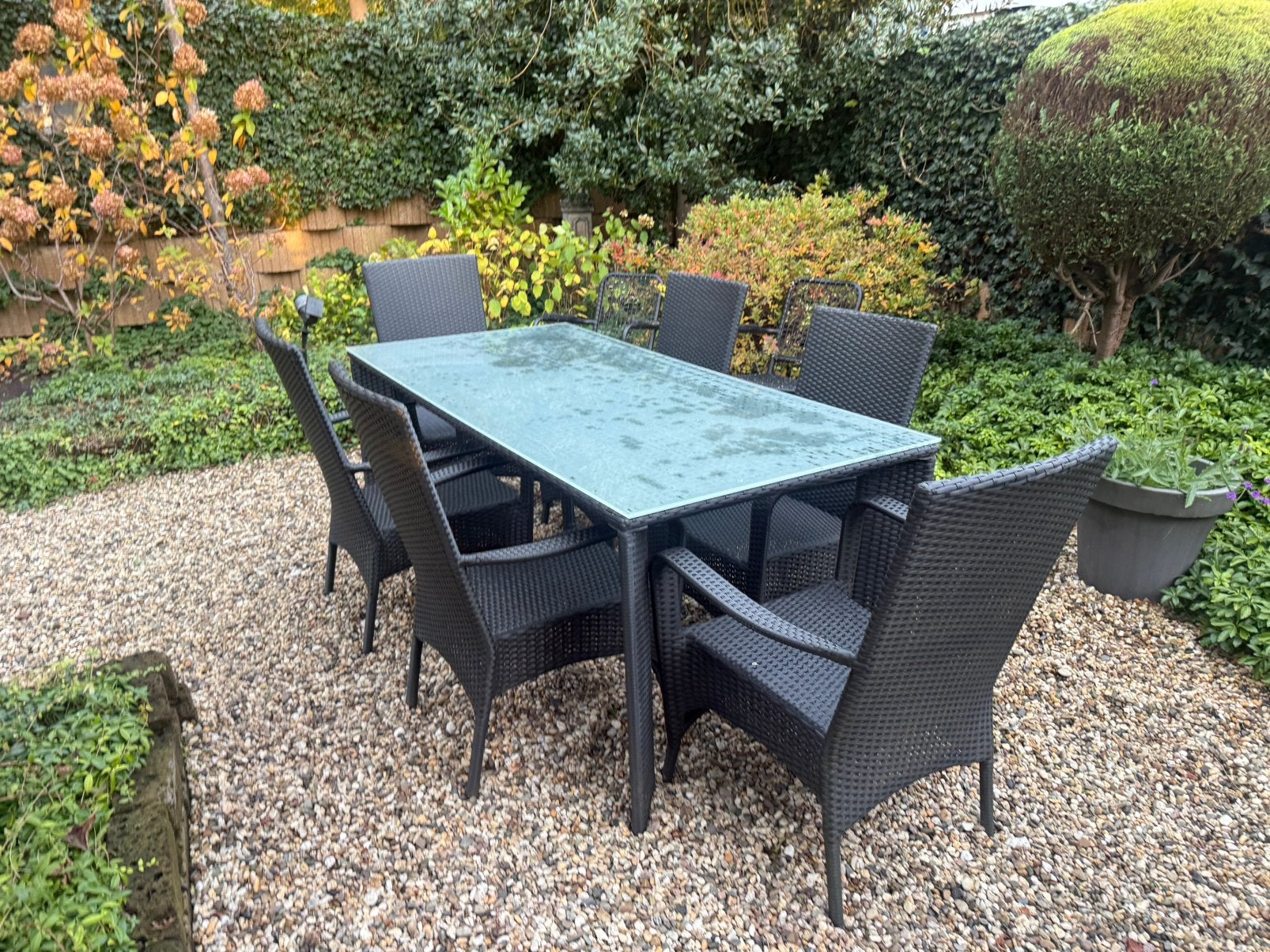 Tuinset, Ophalen, Zo goed als nieuw, Aluminium