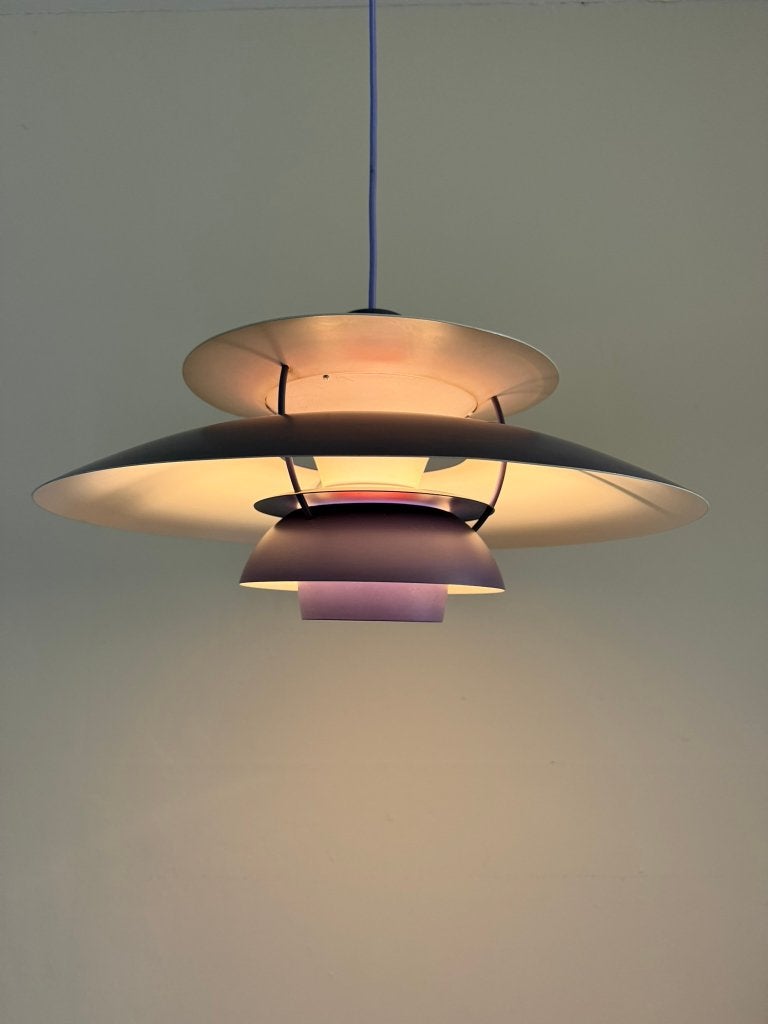 Vintage Louis Poulsen PH5 - Poul Henningsen - Deense lamp, Gebruikt, Scandinavisch, X, Metaal