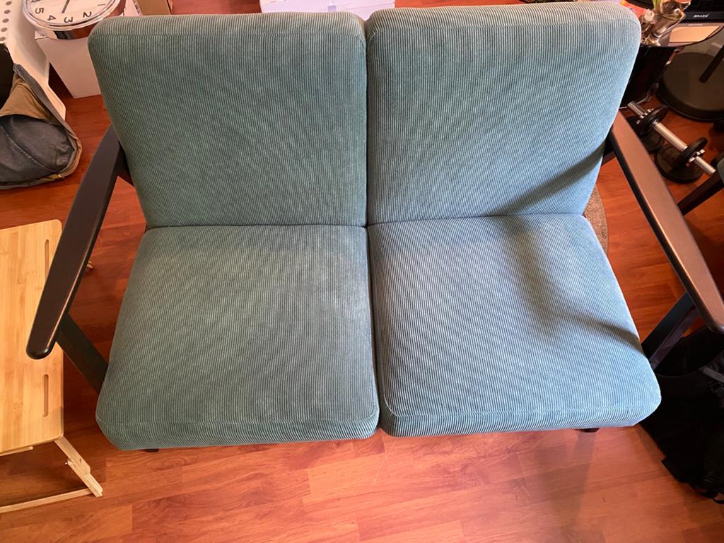 Ikea EKENÄSET 2 zits bank, zo goed als nieuw, Huis en Inrichting, Ophalen, Zo goed als nieuw, 75 tot 100 cm, Tweepersoons