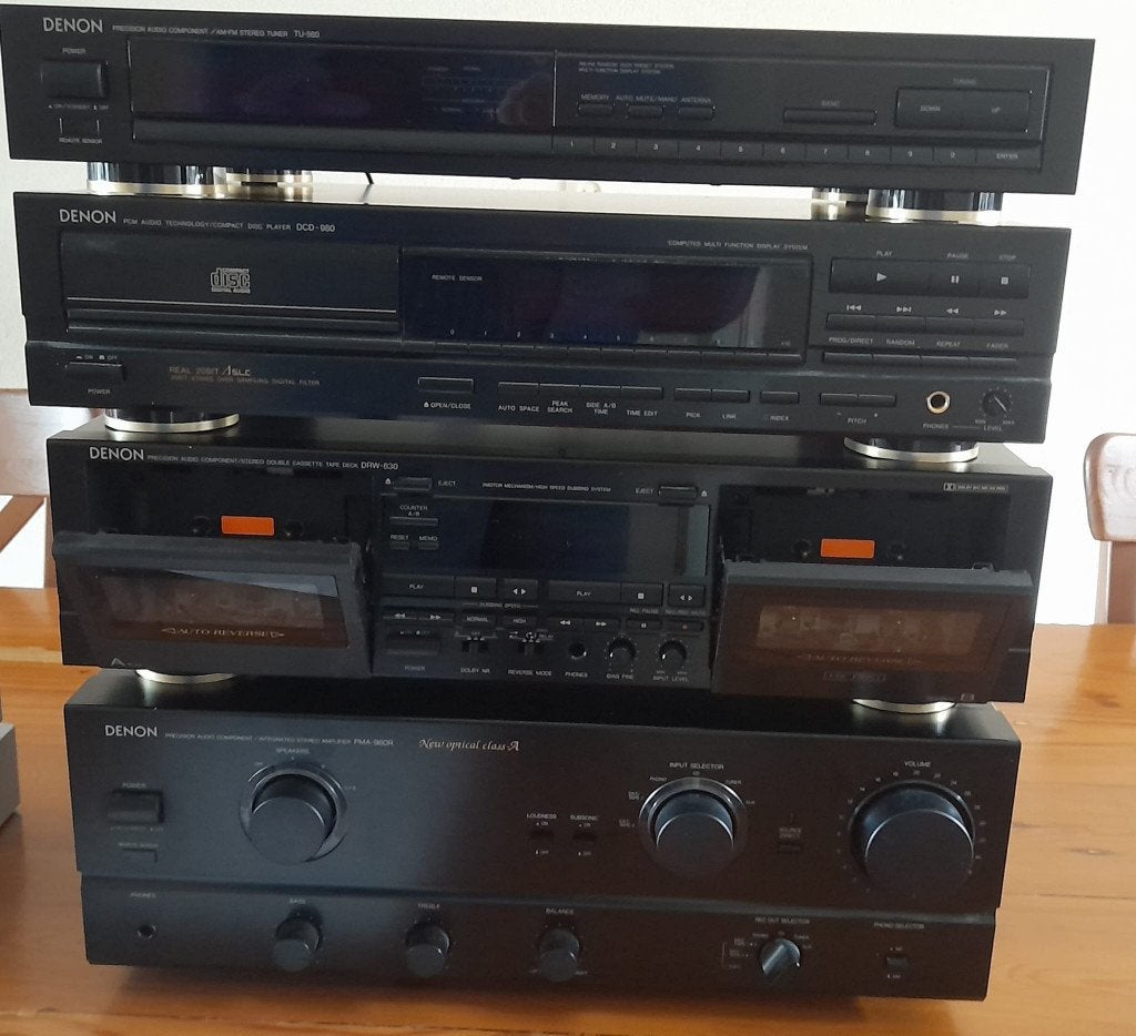 Denon hifi systeem, Ophalen, Gebruikt, Tuner of Radio, Denon