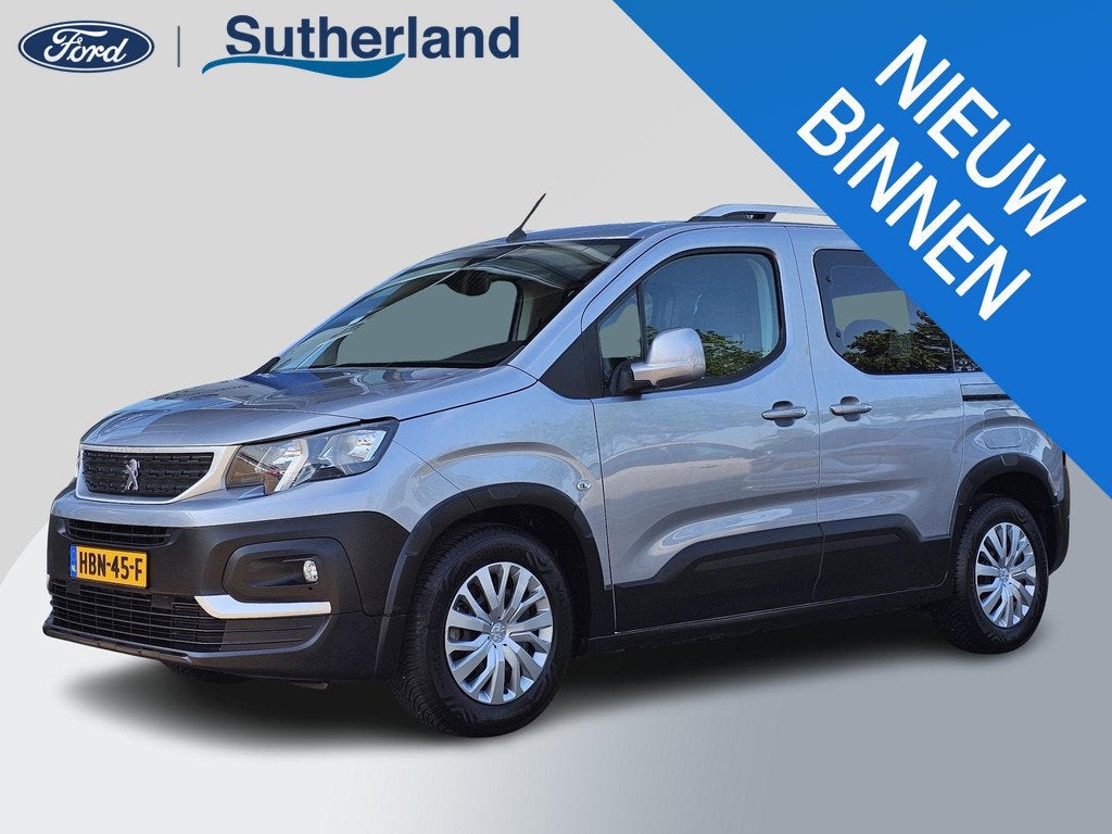 Peugeot Rifter 1.2 Puretech Allure automaat | Hoge instap |, Auto's, Peugeot, Stof, Gebruikt, Euro 6, 1199 cc