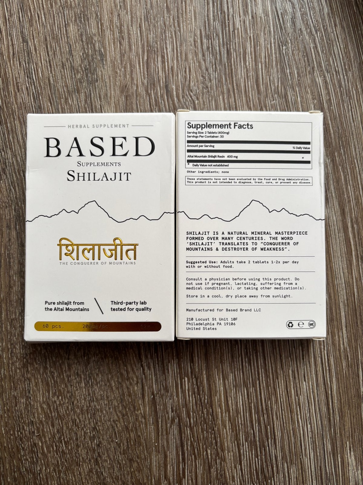 Based Shilajit Kruidensupplement - 60 stuks, Ophalen of Verzenden, Nieuw, Poeder of Drank