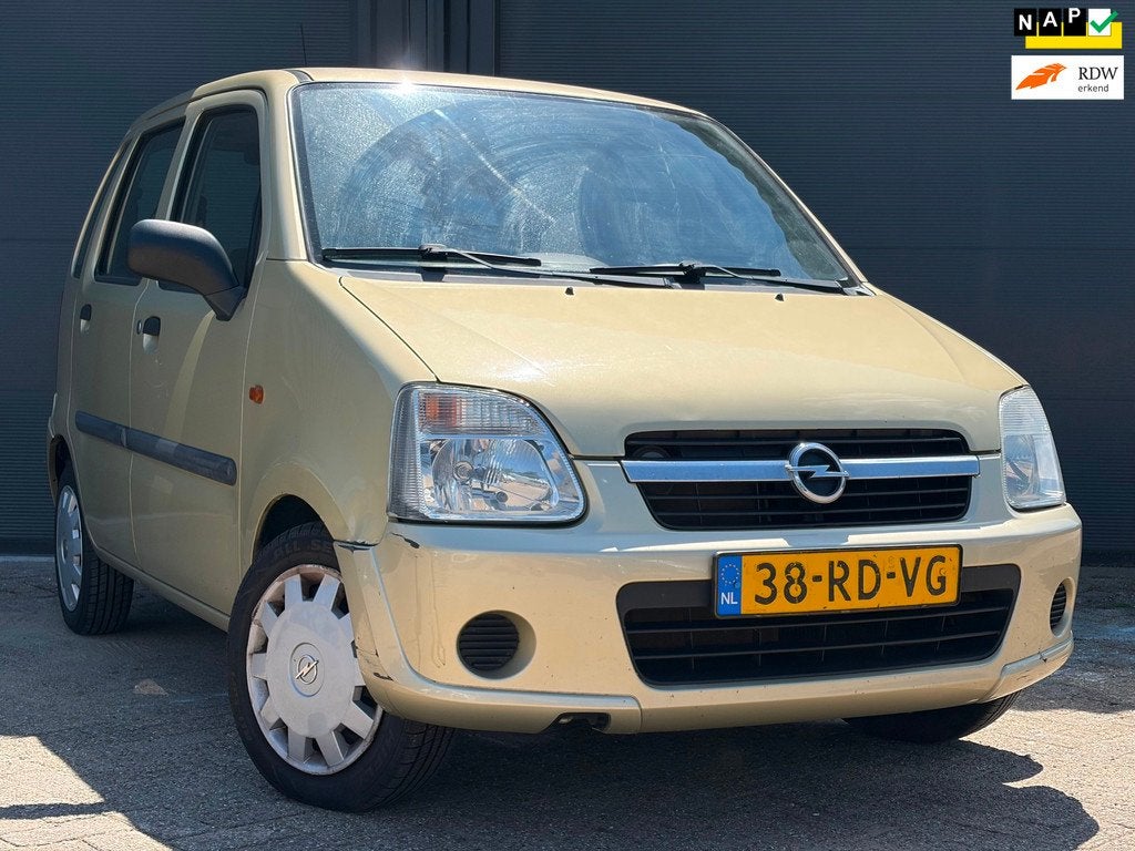 Opel Agila 1.2 | 16V | 5 Deurs | 2005 | NAP |, Voorwielaandrijving, 4 cilinders, 1229 cc, Handgeschakeld