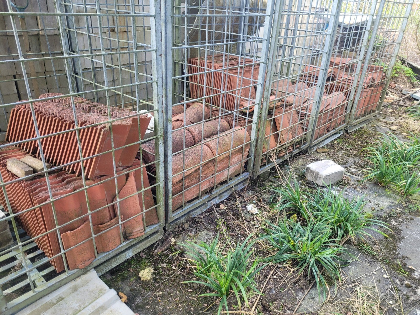 Sneldek dakpannen, Ophalen, Steen of Klei, Minder dan 5 m², Dakpannen