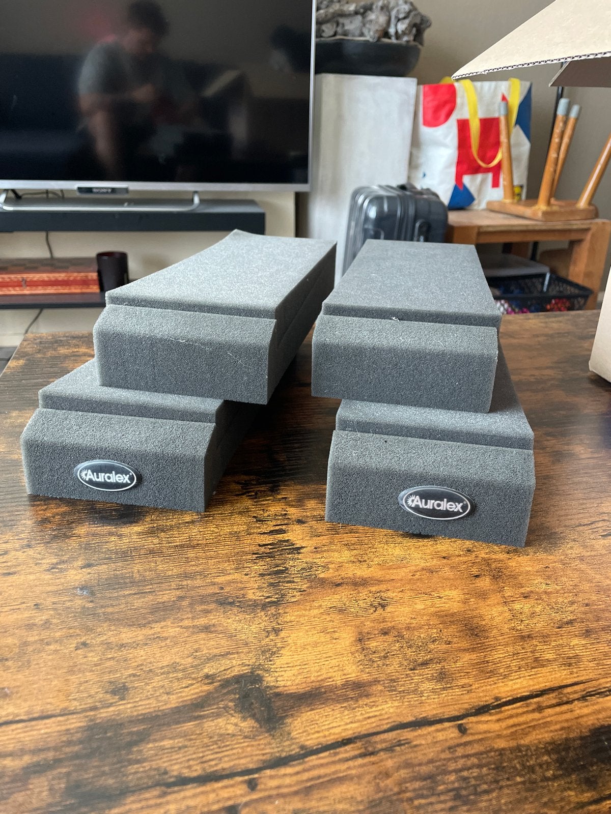 4x Auralex Monitor Isolatie Foam Pads, Ophalen of Verzenden, Zo goed als nieuw, Overige typen, Overige merken