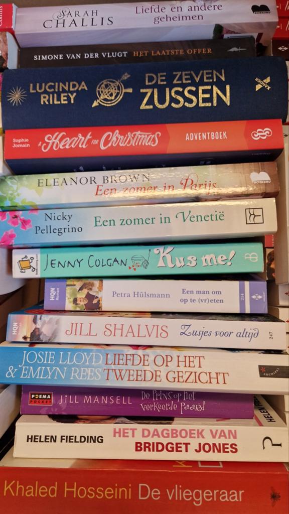 Diverse romans 13x: Riley, Fielding, Hossei etc, Ophalen of Verzenden, Gelezen, Diverse auteurs, Nederland