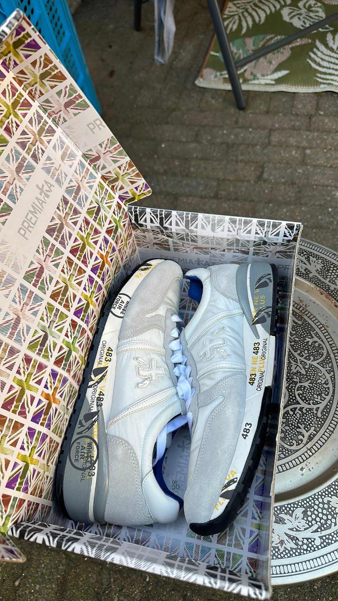 Premiata sneakers 41 nieuw!, Wit, Nieuw, Ophalen of Verzenden, Sneakers of Gympen