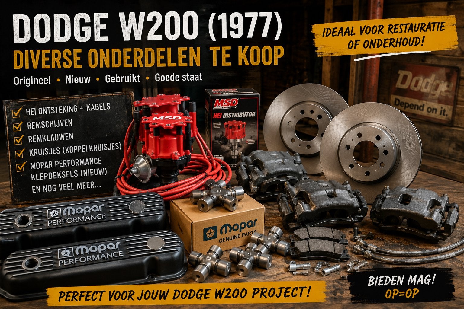 Dodge W200 Onderdelen, Auto-onderdelen, Motor en Toebehoren, Dodge, Nieuw, Ophalen