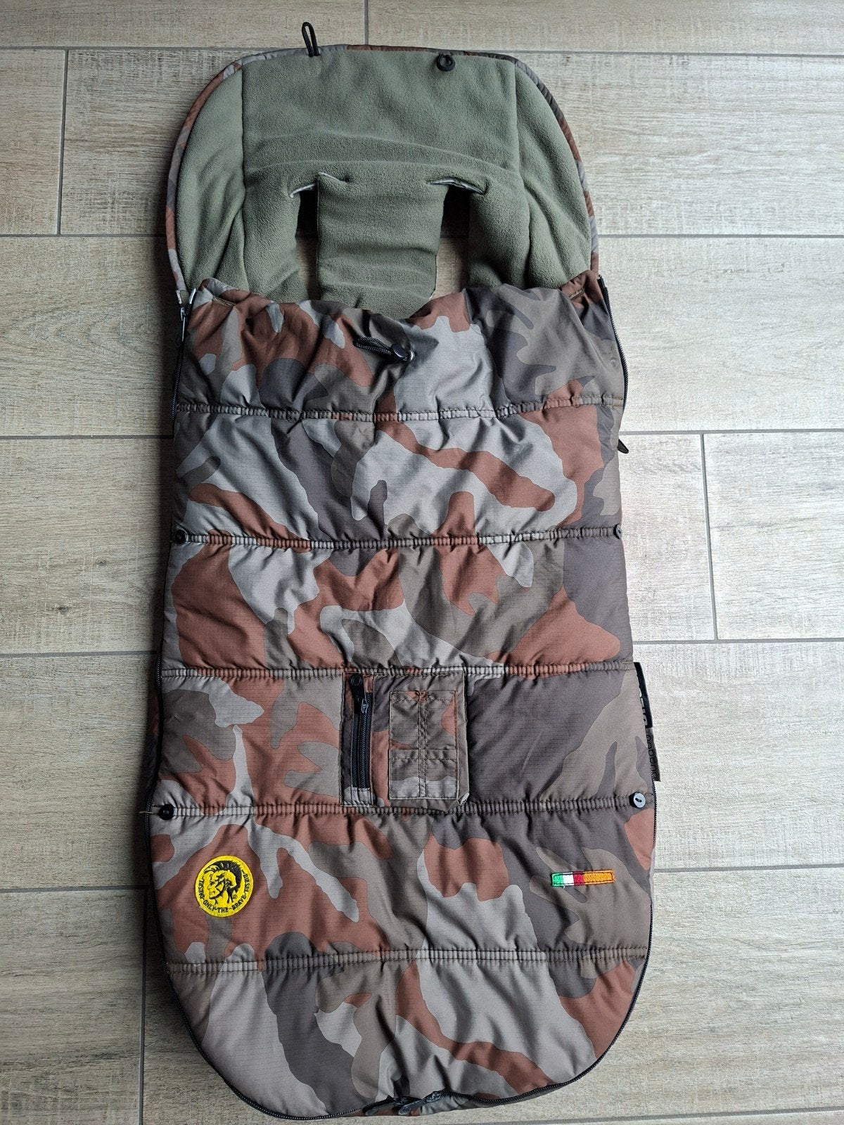 Bugaboo by Diesel Voetenzak (Military Edition) Camouflage, Kinderen en Baby's, Ophalen of Verzenden, Gebruikt