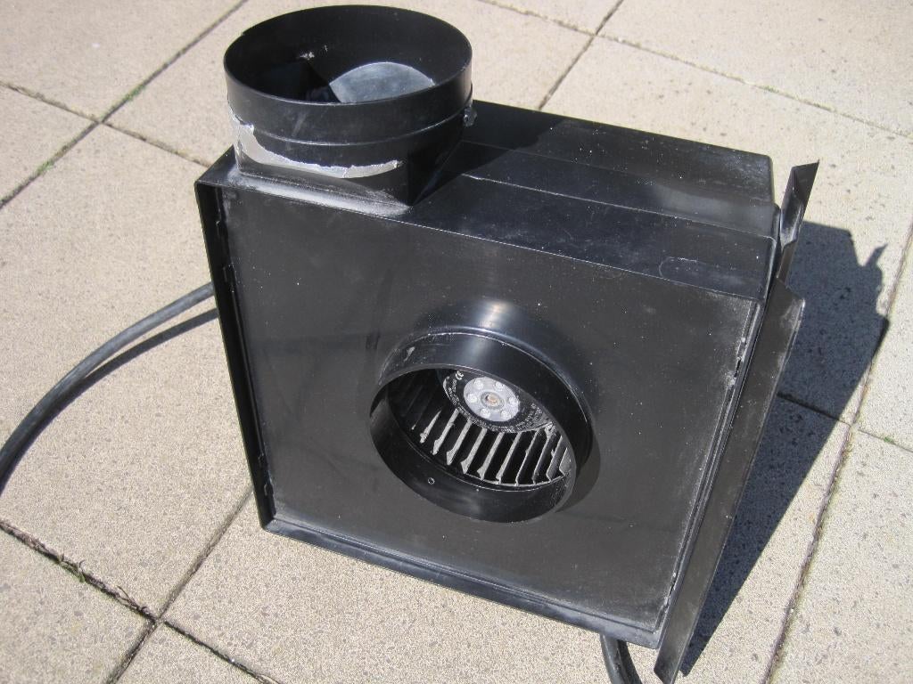 Ventilatorbox met EBM R2E 140-AS77-19 motor., Ophalen of Verzenden, Gebruikt, Afzuiger