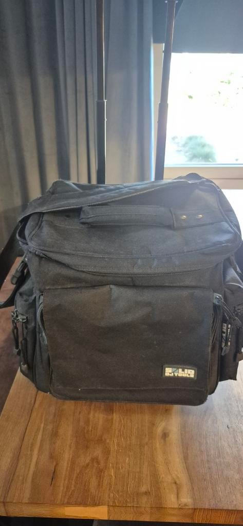 Solid DJ tools platen trolley met uitschuifbare handgreep, Muziek en Instrumenten, Dj-sets en Draaitafels, Gebruikt, Ophalen of Verzenden