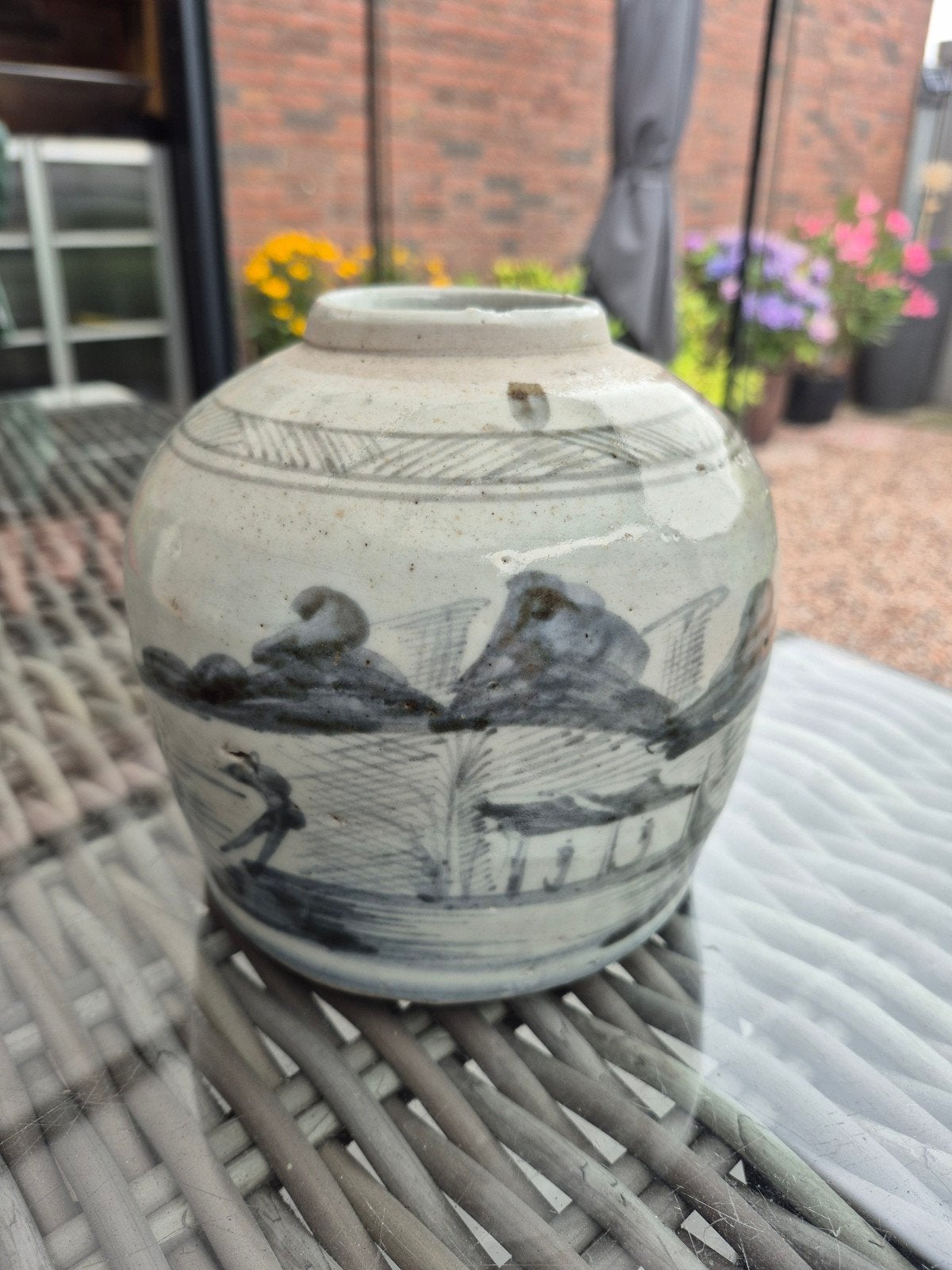 Antieke Chinese gemberpot, Antiek en Kunst, Antiek | Vazen, Ophalen of Verzenden