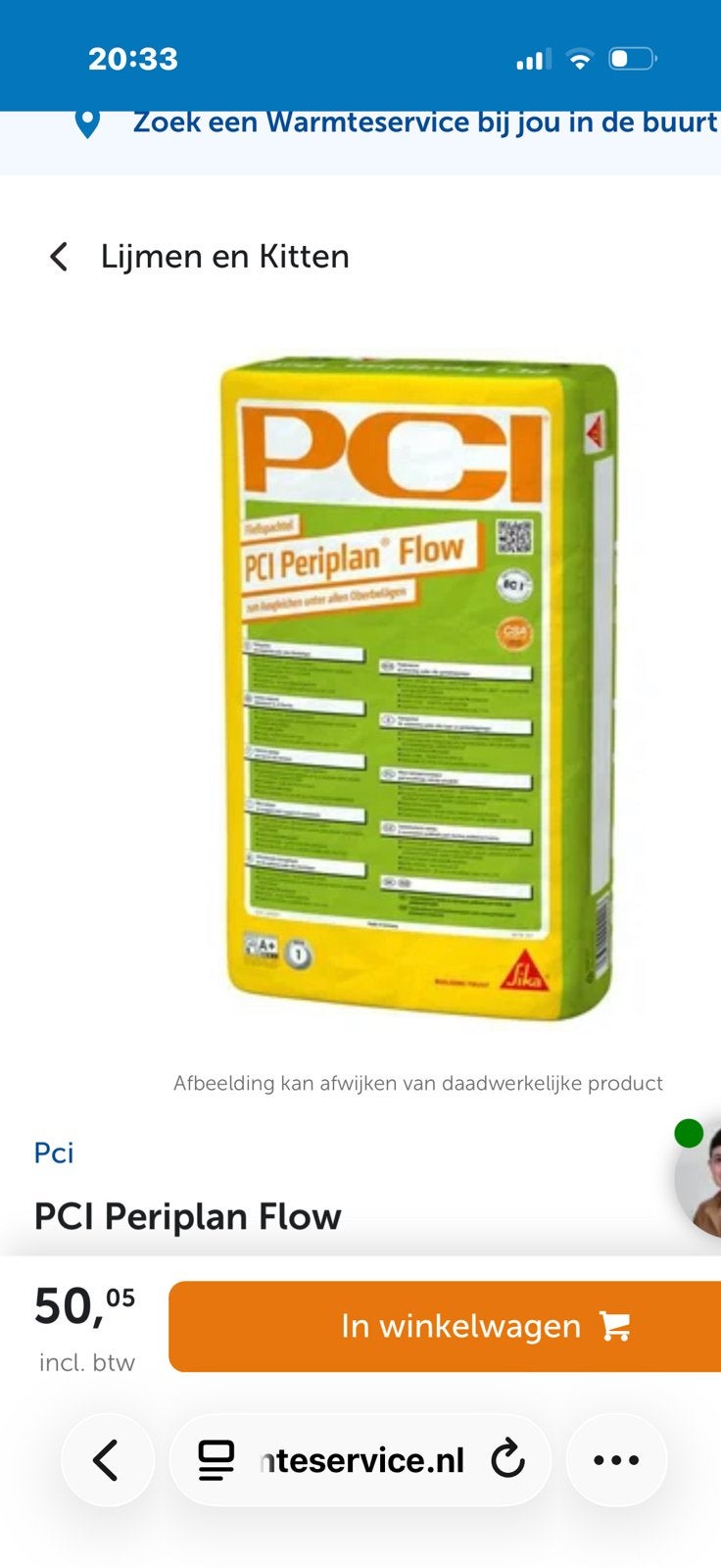 Pci periplan flow egaline.., Wandtegels, 10 m² of meer, Overige materialen, 60 cm of meer