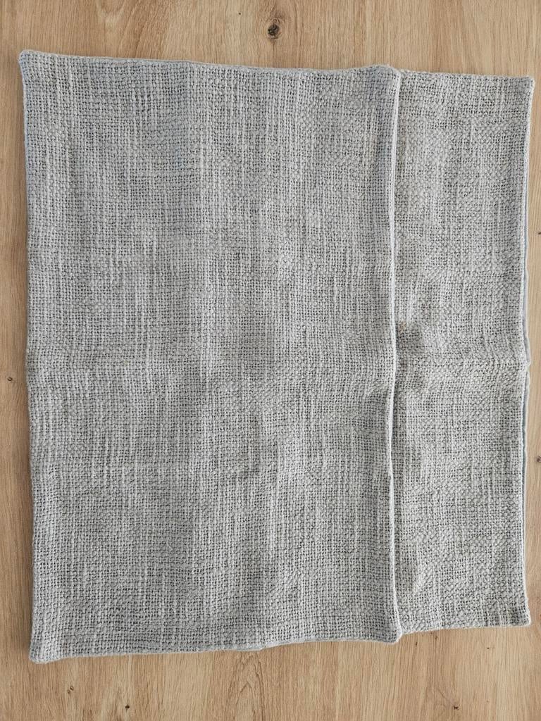 2 Kussenhoezen 50 x 30 cm - Westwing Collection, Ophalen of Verzenden, Nieuw, Grijs, Vierkant