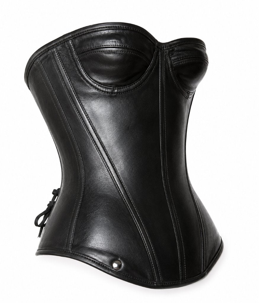 Prachtig vintage leren korset – gothic, wasteland corset, Kleding | Dames, Maat 38/40 (M), Verzenden, Kleding, Overige thema's