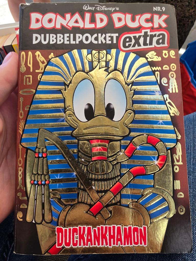 Donald Duck Dubbelpocket Extra Nr. 9 - Duckankhamon, Eén stripboek, Ophalen of Verzenden, Gelezen, Walt Disney
