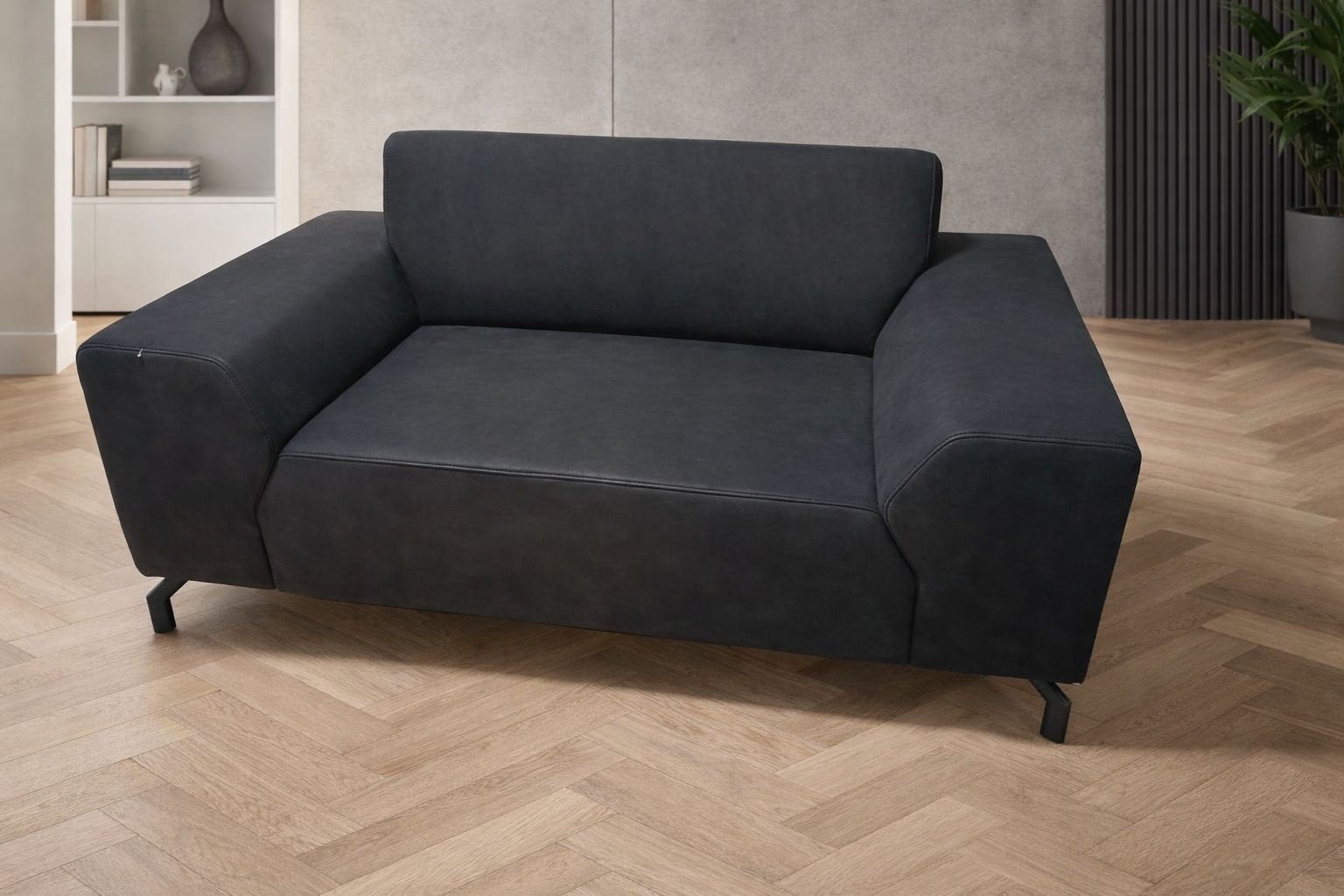 Showmodel loveseat Montel Romeo UITVERKOOP €1299,-, Huis en Inrichting, Fauteuils, Ophalen of Verzenden, Nieuw, 125 cm of meer