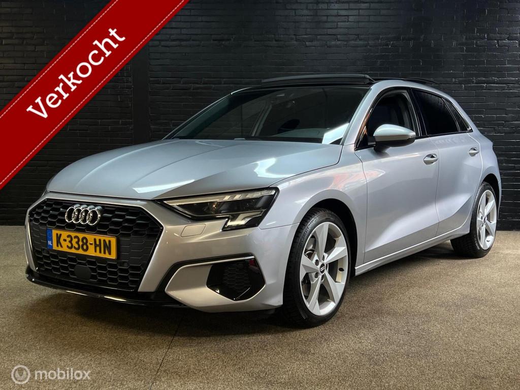 Audi A3 Sportback 30 TFSI Pro Line PANO CRUISE AUTOMAAT, Automatische klimaatregeling, Gebruikt, Euro 6, Origineel Nederlands