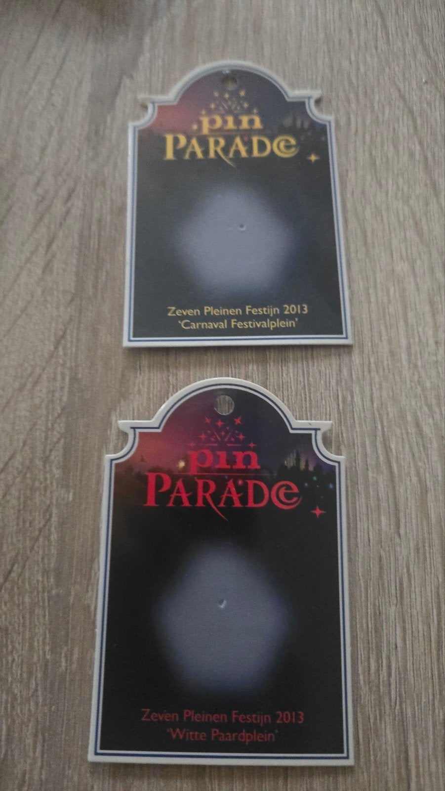 3 verschillende Efteling pin kaartjes, Verzamelen, Ophalen of Verzenden, Button of Speldje