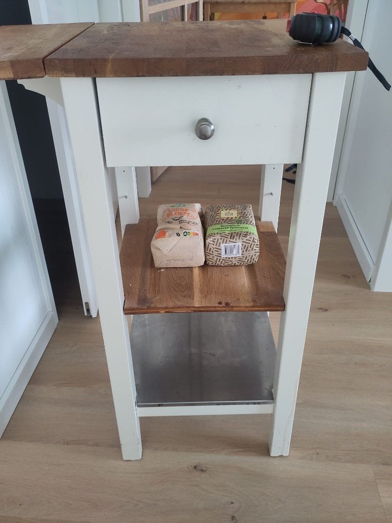 Ikea STENSTORP keukenelement / bijzettafel, Huis en Inrichting, Ophalen, Minder dan 50 cm, Gebruikt, 25 tot 50 cm