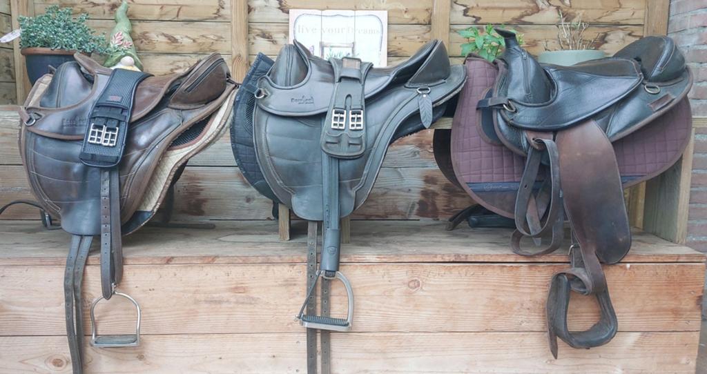 Torsion westernzadel en Barefoot Cheyenne, Dieren en Toebehoren, Ophalen of Verzenden, Western