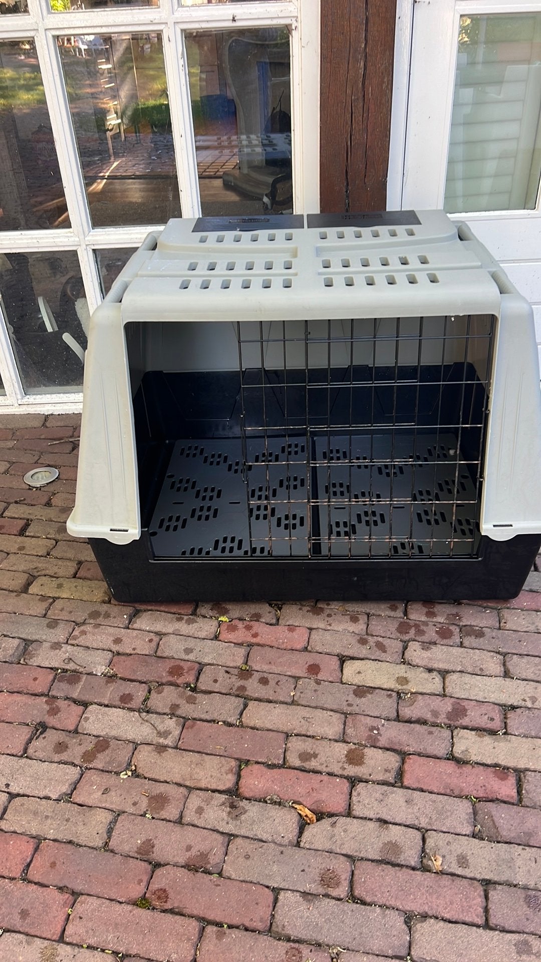 Honde bench, Dieren en Toebehoren, Hondenhokken, Ophalen, Hondenkennel, 65 tot 100 cm, Zo goed als nieuw