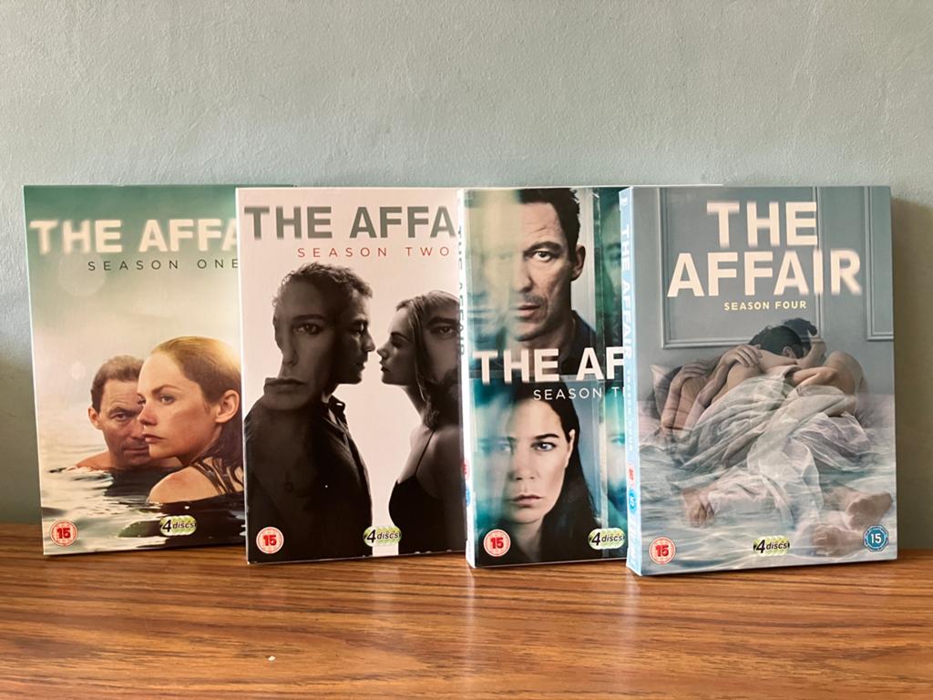 The Affair Seizoen 1-4 (EN) DVD Boxset - Prima Staat, Vanaf 16 jaar, Boxset, Drama, Ophalen of Verzenden