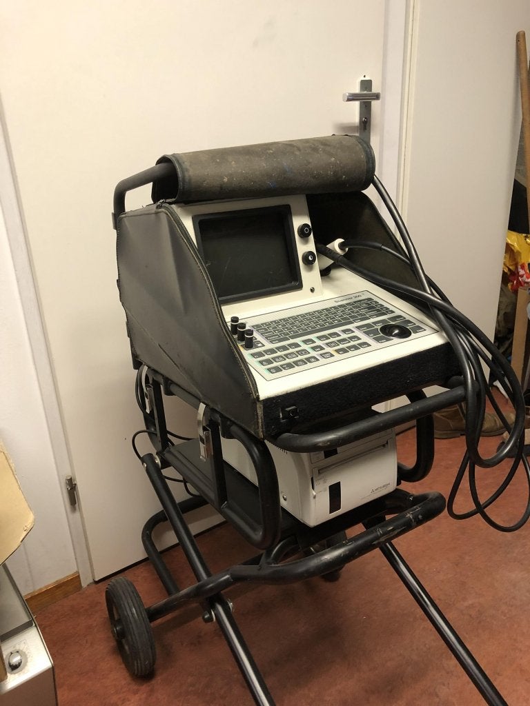 Mobiel echotoestel Pie Medical Scanner 200 met 4 probes, Gebruikt, Niet ingevuld, Niet ingevuld, Ophalen