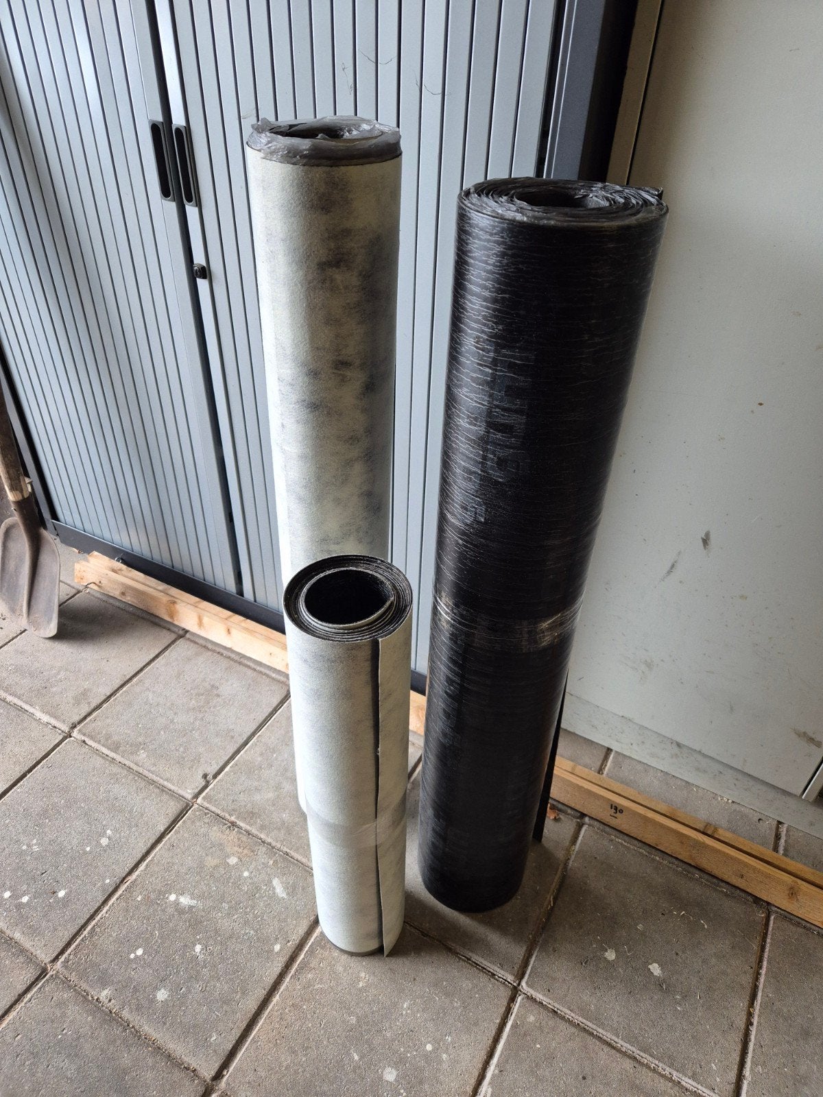 Dakbedekking + onderlaag, Ophalen, Overige materialen, Zwart, 15 m² of meer
