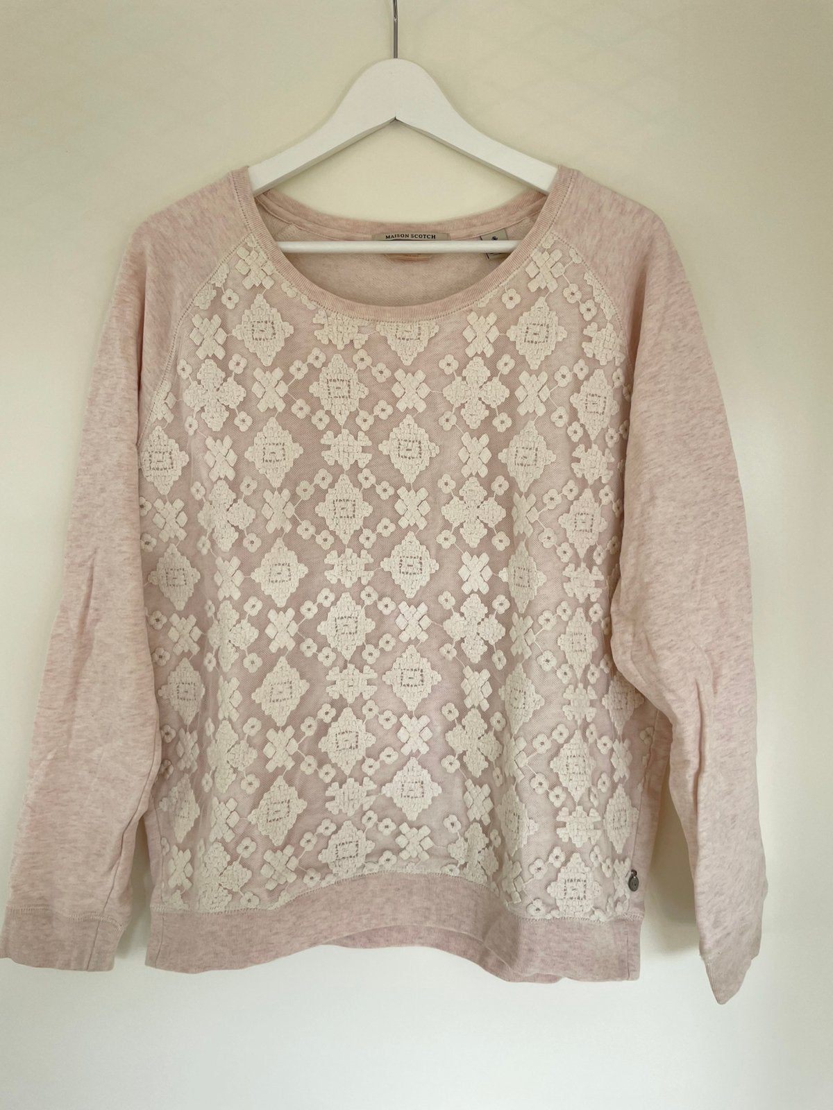 Trui van Maison Scotch / Scotch & Soda, Ophalen of Verzenden, Zo goed als nieuw, Maat 42/44 (L), Roze
